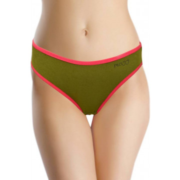 Pusyy Mew Women's Bikini Multicolor Panty  (Pack of 1)