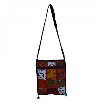 The Living Craft MIX PATCHWORK WOMEN's SLING BAG Multicolor TLCBG0234