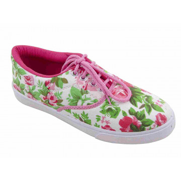 Cocktaill girls canvas shoes printed