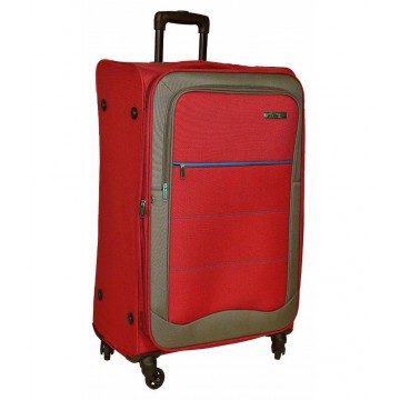 Alfa Drifter Expandable Check-in Luggage  66 cms - Red