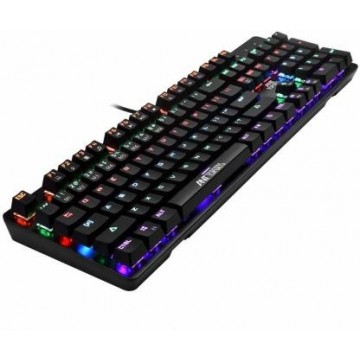 Ant Esports MK3200 Multicolor LED Backlit Mechanical Gaming Wired USB Gaming Keyboard