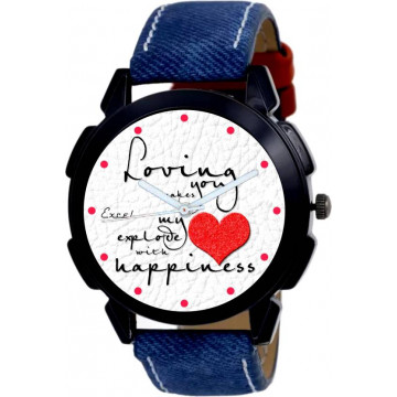 Boy's Excel Quotes Analog Watch