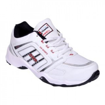 Glamour White Red Sports Shoes (ART-3052)