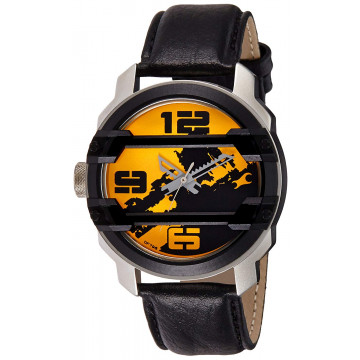 Fastrack 3153KL02 Analog Yellow Dial Men's Watch