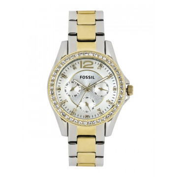 Fossil ES3204I Women Silver Toned Dial Watch
