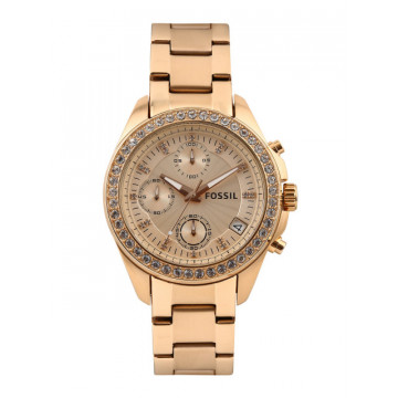 Fossil ES3352I Women Rose Gold Watch