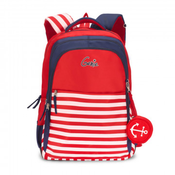 Geine Red Backpack For Girls