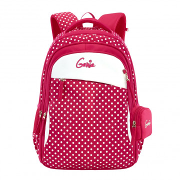 GENIE CLASSIC PINK 18 SCHOOL BAGS FOR GIRLS