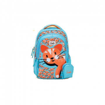 Genie Meow BLUE 19L Backpack For Kids
