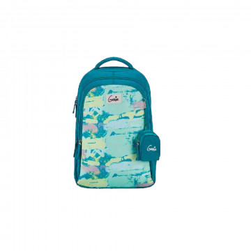 Genie Painterly Grey 36L Backpack For Girls