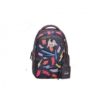 Genie Sketchup Grey 19L Backpack For Kids