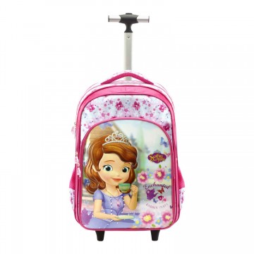 Genie Flora Trolley Backpack For Girls