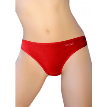 Pusyy Clistoria Women's Bikini Red Panty  (Pack of 1)