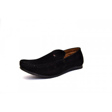 RUDOSE Mens Black Casual & Loafer Shoes