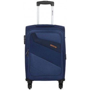 Safari Korrekt 22 Blue Expandable Cabin Luggage - 55 cm