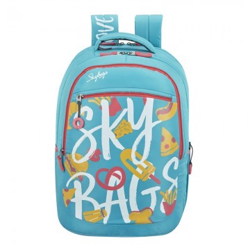 SKYBAGS ASTRO 02 FOOD THEME TURQ 32L SCHOOL BACKPACK