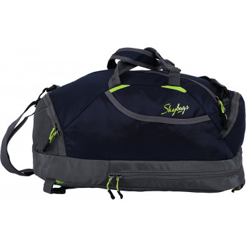 Skybags Flip 3 Way Blue Duffel Backpack