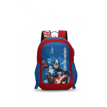 Skybags Marvel Champ 11 Blue Backpack