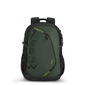 Skybags Zylus Pro 02 40 Olive Laptop Backpack