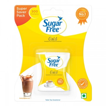 Sugar Free Gold Low Calorie Sweetener, 500 Pellets