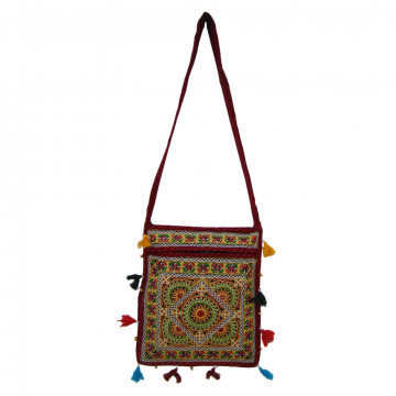 The Living Craft KALAMKARI WOMEN's SLING BAG Multicolor TLCBG0218