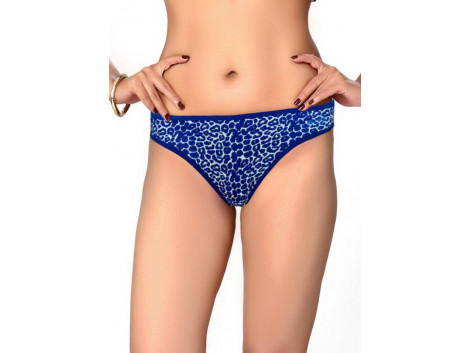 Pusyy WildCat Women's Bikini Blue Panty  (Pack of 1)
