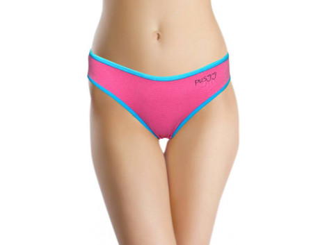 Pusyy Mew Women's Bikini Multicolor Panty  (Pack of 1)
