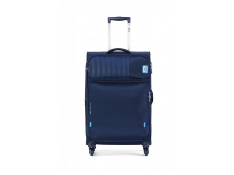 VIP ZEN-LITE 4W EXP STROLLY 80 BLUE Expandable Cabin Luggage 