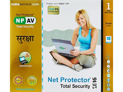 Net Protector Total Internet Security and PC Protection 2017 - 1 PC, 1 Year (CD)
