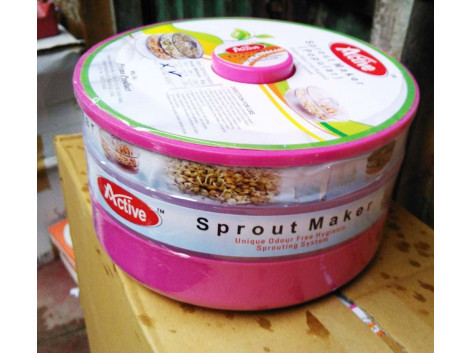 Healthy Hygienic sprout Maker Beautiful Pink Color