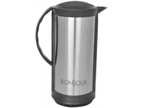 Bonjour Stainless Steel Thermo, 1.5 Litre, 1 Piece, Grey