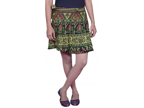 Pezzava Mini Wraparound Skirt