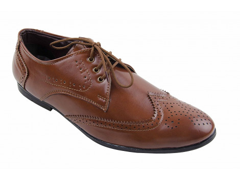 cocktaill brown formal shoes size