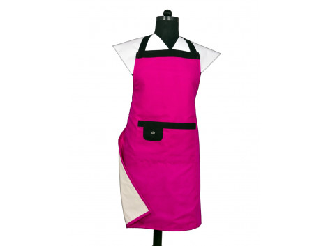 Switchon Waterproof Purple Modern Apron with Front pocket