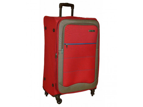Alfa Drifter Expandable Check-in Luggage  66 cms - Red