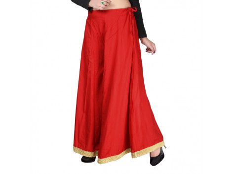 Elasticated Waist Cotton Trousers