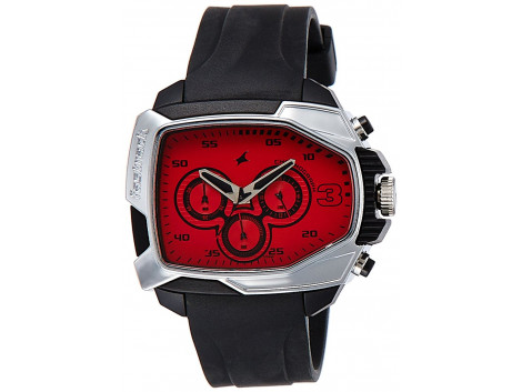 Fastrack 38005PP03J Chronograph Red Dial Men Watch