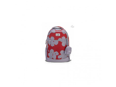 Genie Caramel Red 36L Backpack For Girls