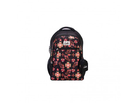 Genie Kaleidoscope Black 36L Backpack For Kids