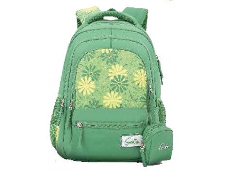 Genie Lily Green 17 L Backpack For Girls