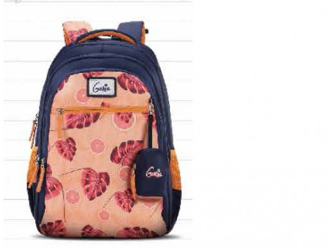 Genie Mandarin Orange 36L Backpack For Girls