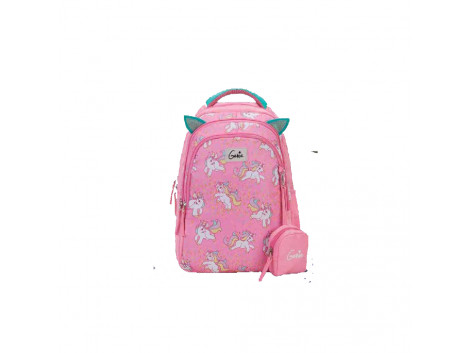Genie Unicorn Pink 19L Backpack For Kids