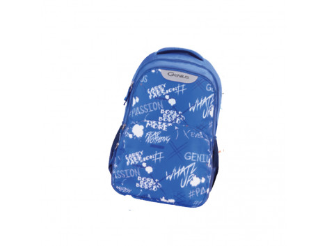 Genius Wordplav Moon Blue 34L Backpack For Kids