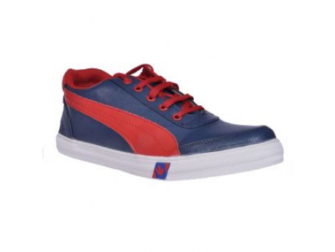 Glamour BlueRed Casual Shoes