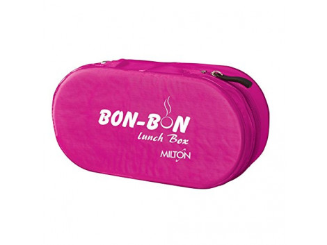 Milton Bon 2 Container Lunch Box, 560 ml, Pink