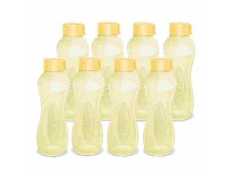 Milton 1000ml Igo Bottle - Pack of 8, (Yellow)