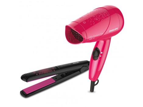 Philips HP8643 Styling Kit with Straightener and Dryer