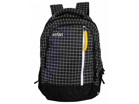 Safari Checkmate 32 Liters Black Backpack