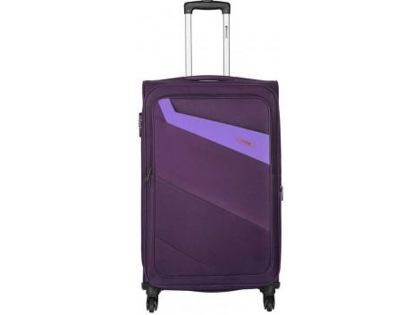 Safari Korrekt 22 Purple Expandable Cabin Luggage - 55 cm