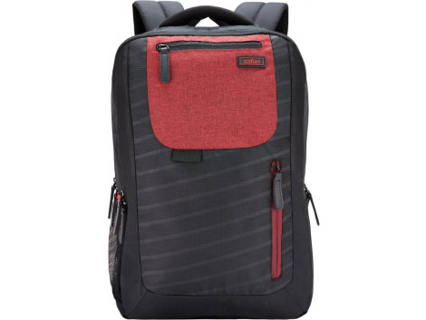 Safari Target Compact Black Laptop Backpack